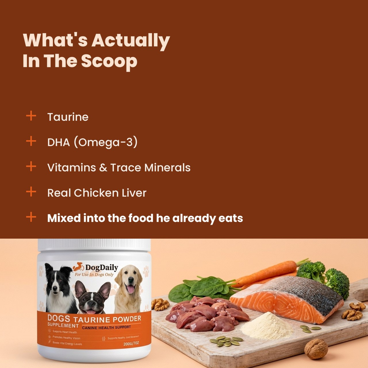 Taurine Complex for Dogs (200g)